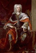 MIJN, George van der Portrait of James Brydges, oil painting